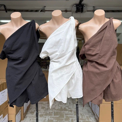 The Solace Draped Set