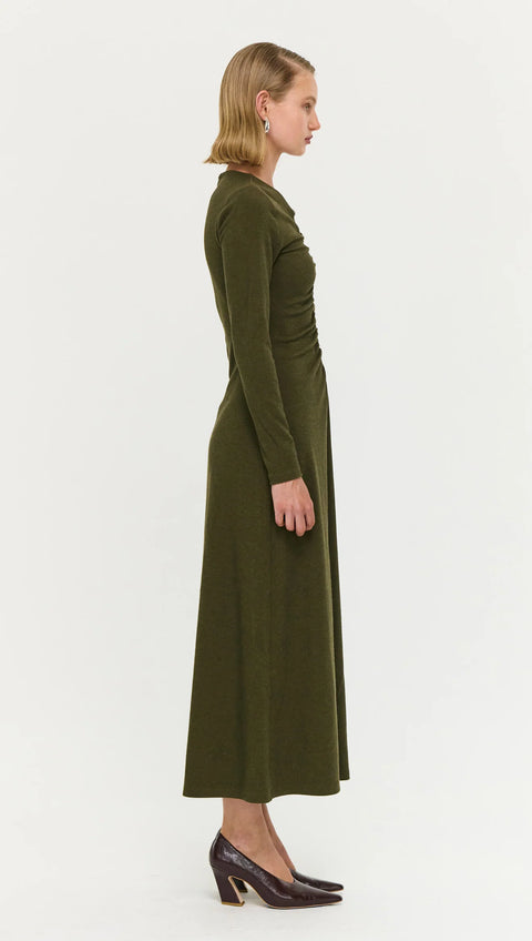 PRE ORDER - Farrah Rib Midi Dress