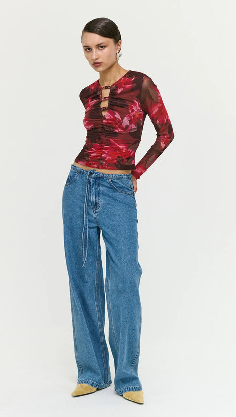 PRE ORDER - Geneva Mid Rise Jeans