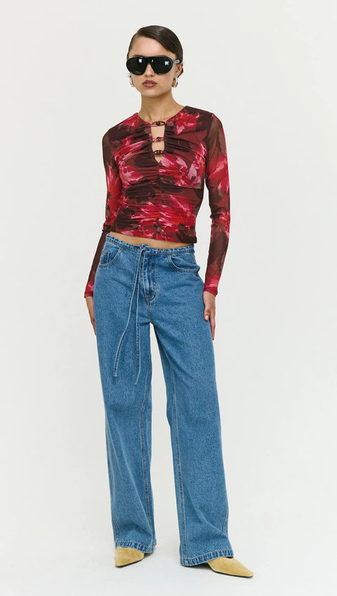 PRE ORDER - Geneva Mid Rise Jeans