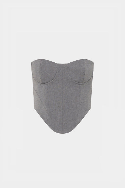 THE 'HENRI' SUITING BUSTIER