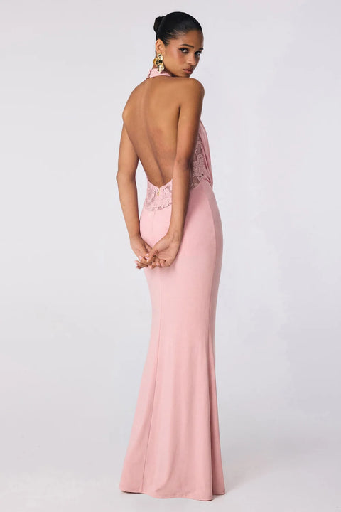 RHIANNA HALTER GOWN