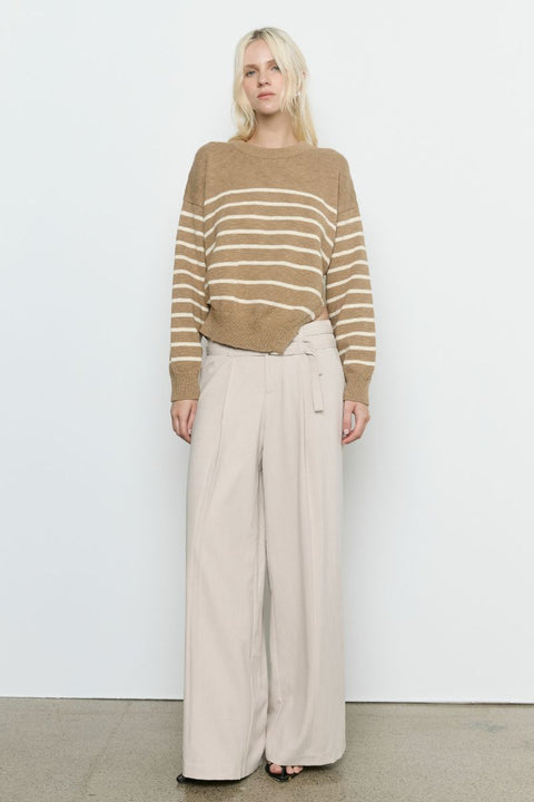 SOLENE STRIPE KNIT JUMPER