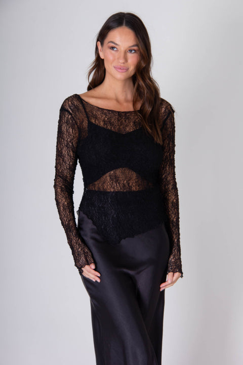 Sienna Stretch Lace Top