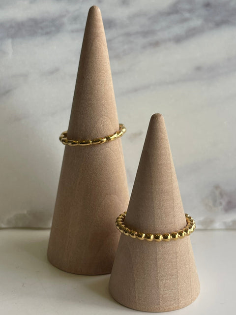 Oval Stacking Ring
