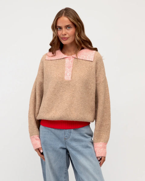 Ivy Contrast Knit