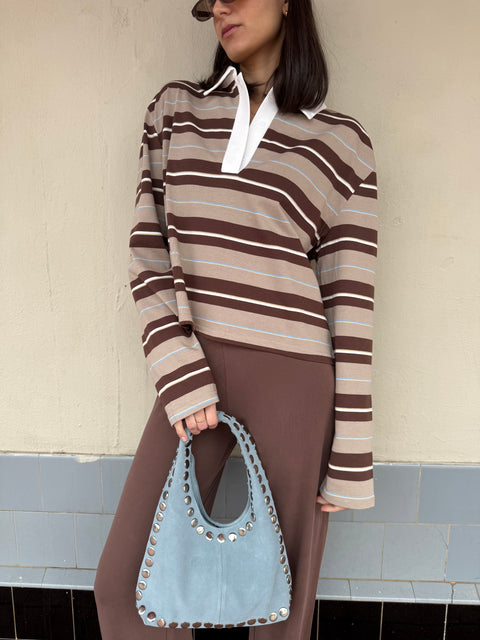 Valerie Relaxed Rugby Top