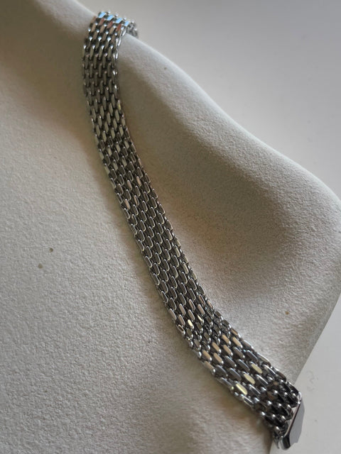 Skylar Flat  Mesh Chain Bracelet
