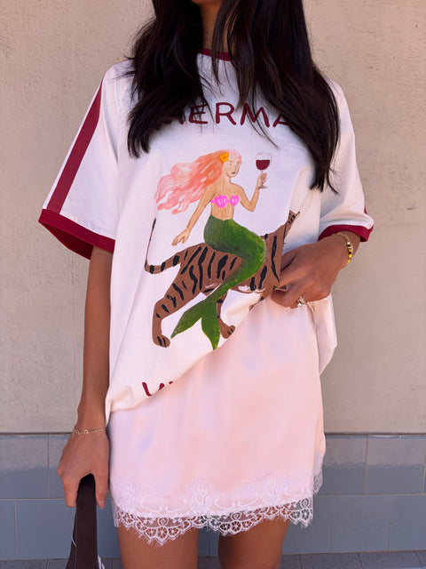 Hailey Lace Trim Skirt