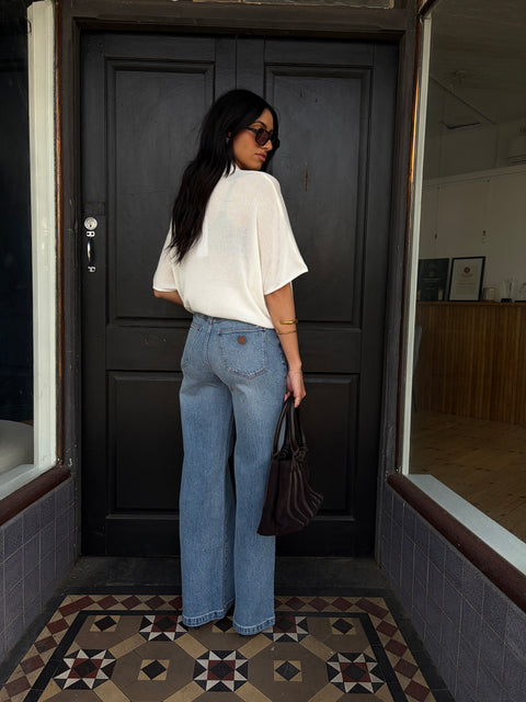 Raven Polo Knit Top