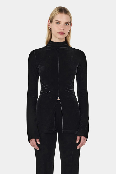 Iris Velvet Top (final sale)