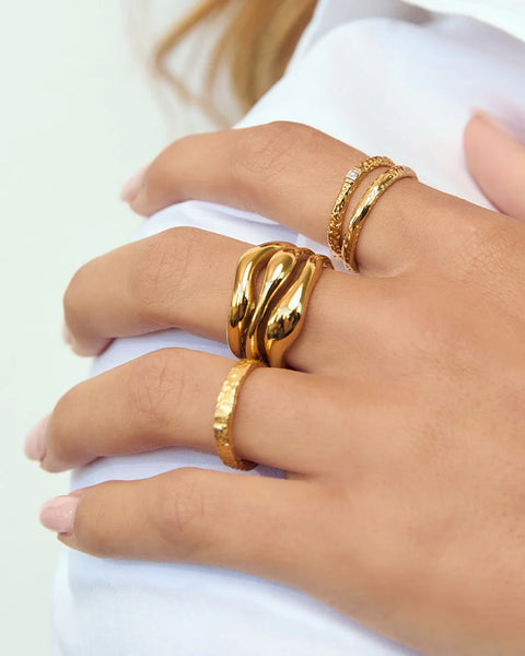 Isabel Gold Ring