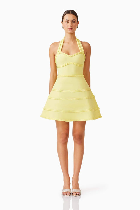 Katlyn Halter Mini Dress