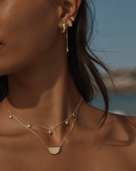 Lotus Short Necklace