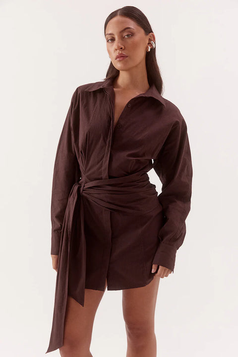 MARLOWE SHIRT DRESS