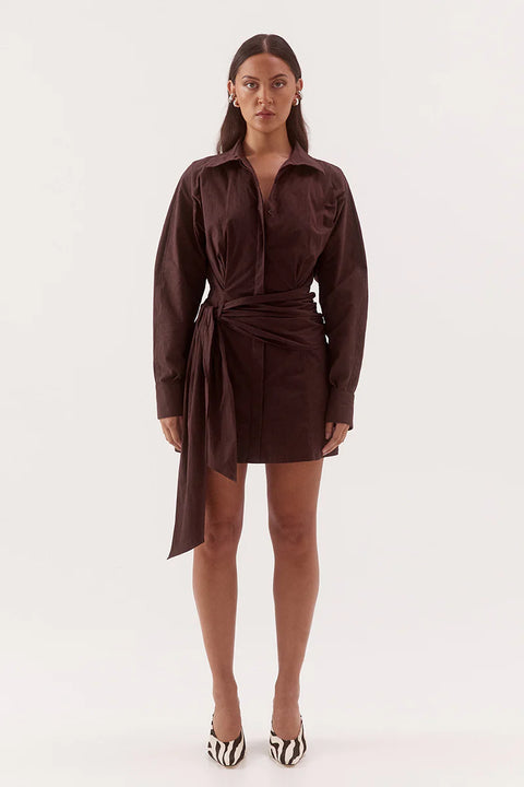 MARLOWE SHIRT DRESS