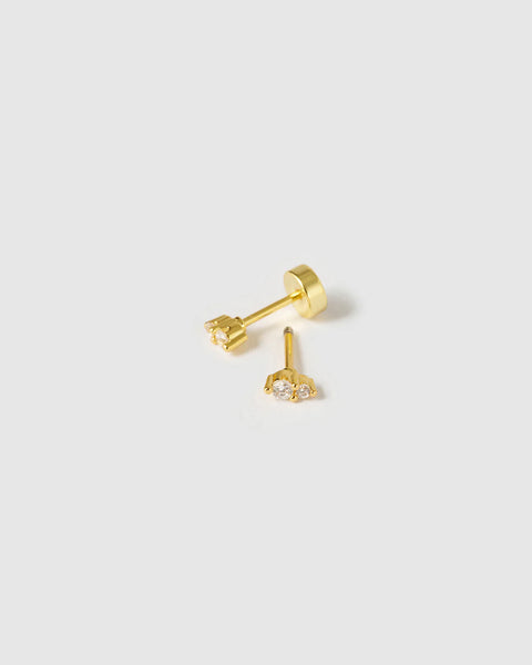 Mischa Flat Back Earrings