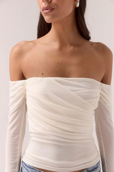 MYRIAD OFF SHOULDER TOP