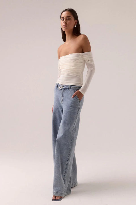 MYRIAD OFF SHOULDER TOP