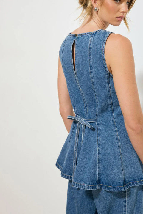 NOMADA DENIM TOP