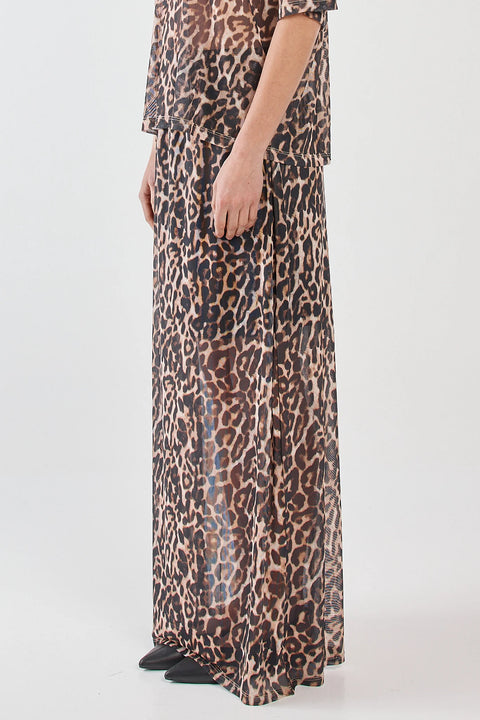 Oxley Print Mesh Skirt