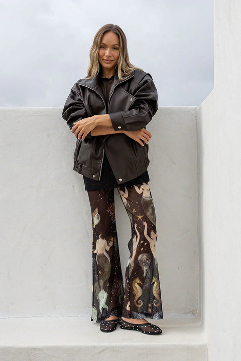 ODESSA MERMAID MESH PANTS