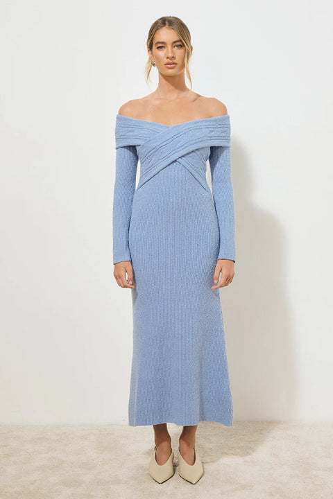 SCULPURAL KNIT DRESS