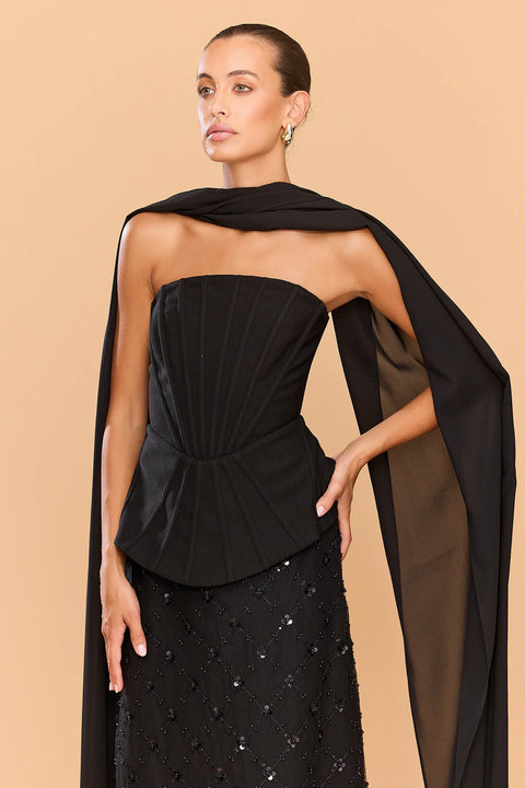 Amethyst Beaded Skirt