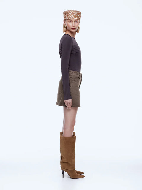 STELLA DENIM MINI SKIRT