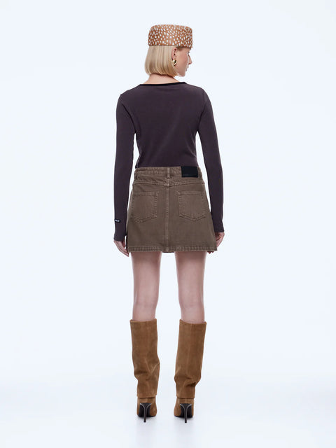 STELLA DENIM MINI SKIRT