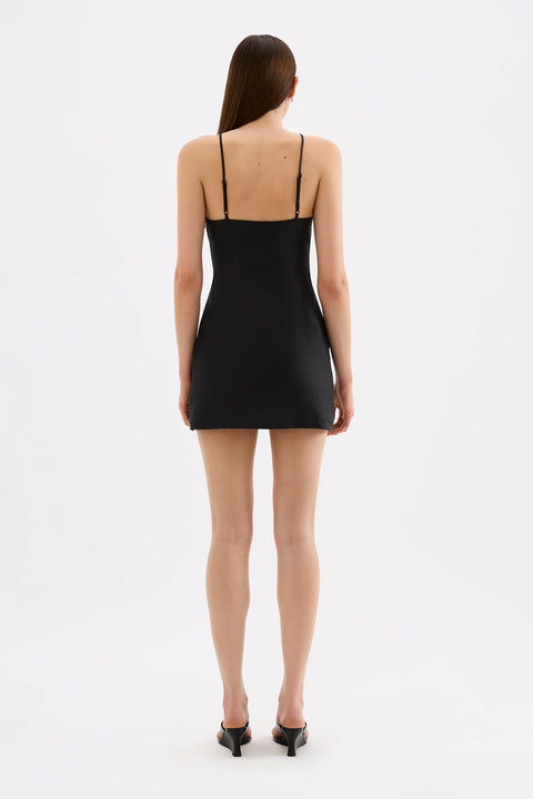 TALITHA LINEN MINI DRESS