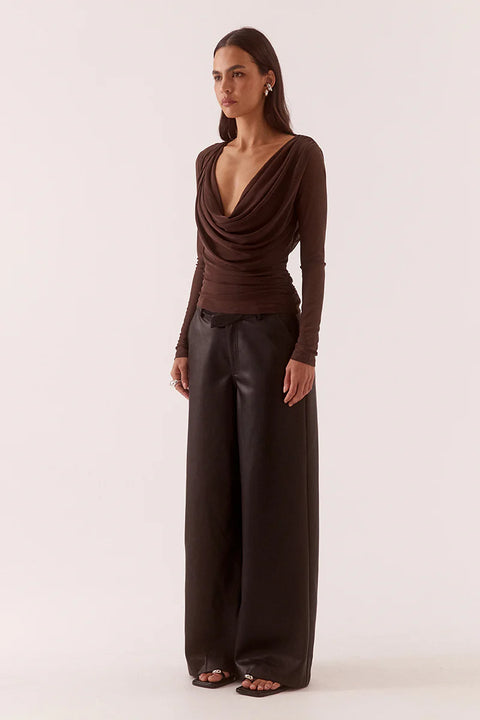 MYRIAD DRAPE TOP