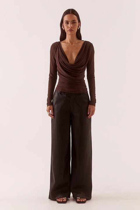 MYRIAD DRAPE TOP