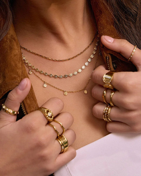 Zahara Gold Necklace