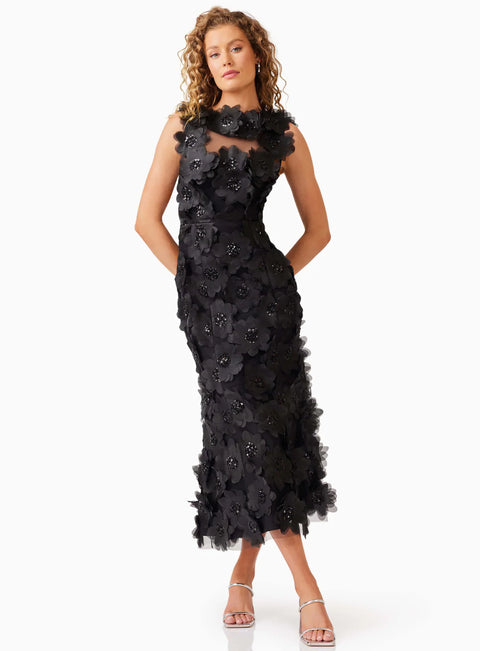 CHERRY BLOSSOM MIDI DRESS