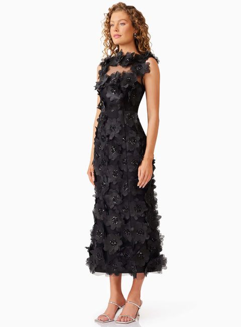 CHERRY BLOSSOM MIDI DRESS