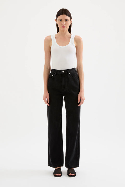 Organic Relaxed Leg Jean
