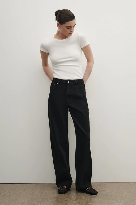 Organic Relaxed Leg Jean